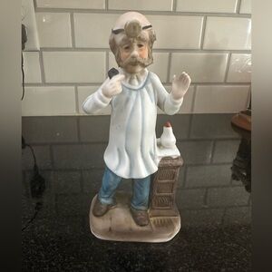 Vintage doctor figurine